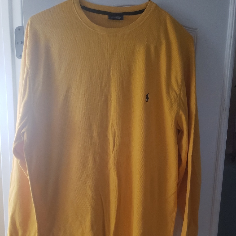 Polo Crew Neck Cotton Pullover